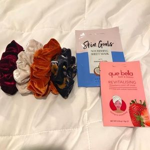 scrunchies & face masks!
